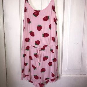 Strawberry Overall